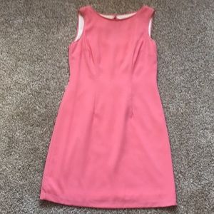 Peach sleeveless dress size 8